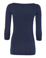 Anvil Womenâ€™s Stretch Three-Quarter Sleeve T-Shirt Anvil