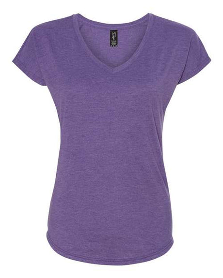 Anvil Womenâ€™s Triblend V-Neck T-Shirt Anvil