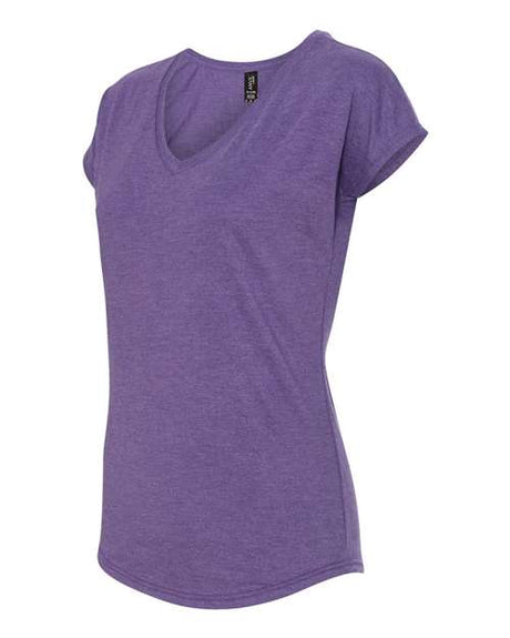 Anvil Womenâ€™s Triblend V-Neck T-Shirt Anvil