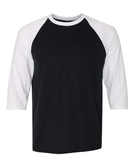 Anvil Men's Triblend Raglan Three-Quarter Sleeve T-Shirt Anvil