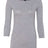 Anvil Womenâ€™s Stretch Three-Quarter Sleeve T-Shirt Anvil
