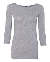 Anvil Womenâ€™s Stretch Three-Quarter Sleeve T-Shirt Anvil