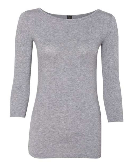 Anvil Womenâ€™s Stretch Three-Quarter Sleeve T-Shirt Anvil