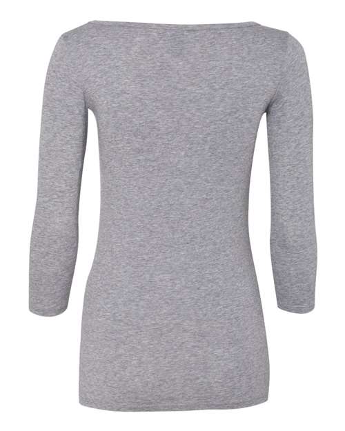 Anvil Womenâ€™s Stretch Three-Quarter Sleeve T-Shirt Anvil