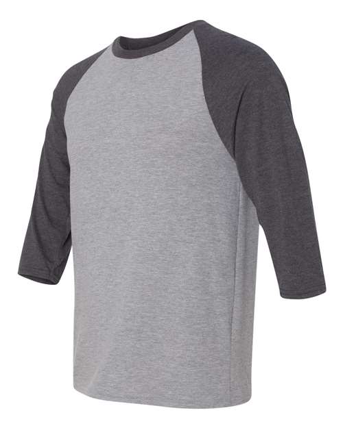 Anvil Men's Triblend Raglan Three-Quarter Sleeve T-Shirt Anvil
