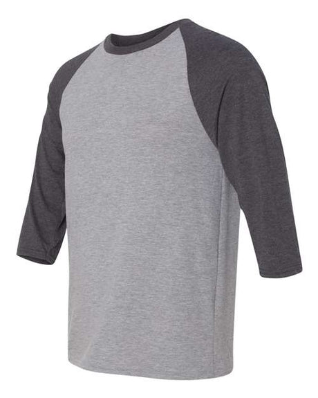 Anvil Men's Triblend Raglan Three-Quarter Sleeve T-Shirt Anvil