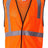 Kishigo Men's Economy Single Pocket Hook & Loop Mesh Vest Kishigo