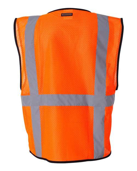 Kishigo Men's Economy Mesh 6-Pocket Vest Kishigo