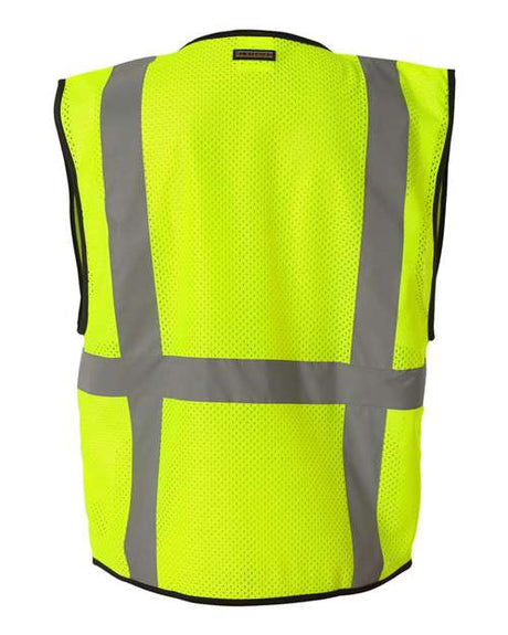 Kishigo Men's Economy Mesh 6-Pocket Vest Kishigo