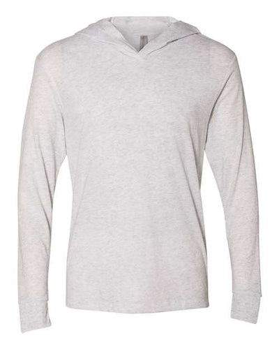 Next Level Unisex Triblend Hooded Long Sleeve Pullover