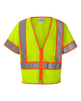 Kishigo Men's Ultra-Cool Six-Pocket Mesh Surveyor's Vest Kishigo