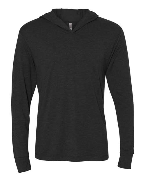 Next Level Unisex Triblend Hooded Long Sleeve Pullover