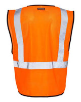 Kishigo Zippered Mesh Economy Class 2 Vest Kishigo