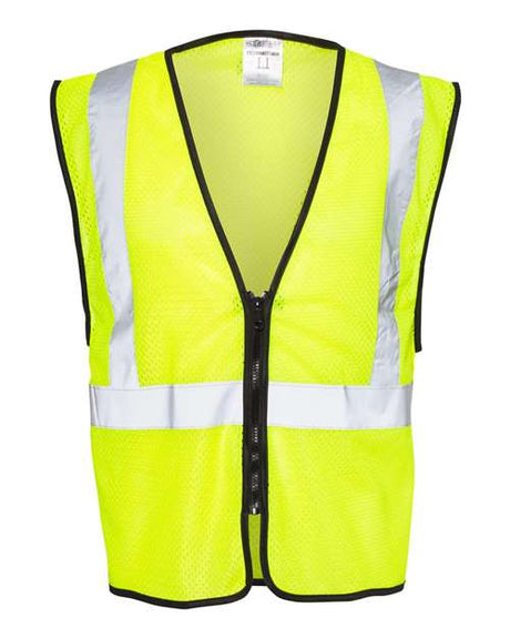Kishigo Zippered Mesh Economy Class 2 Vest Kishigo
