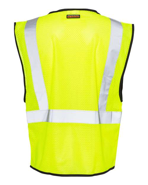 Kishigo Zippered Mesh Economy Class 2 Vest Kishigo