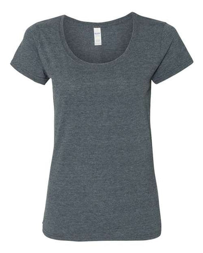 Gildan Women's Softstyle Deep Scoop Neck T-Shirt
