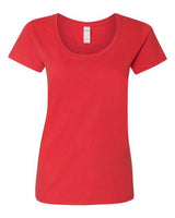 Gildan Women's Softstyle Deep Scoop Neck T-Shirt Gildan