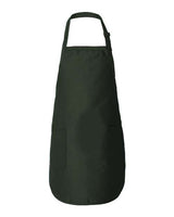Q-Tees Full-Length Apron with Pockets Q-Tees