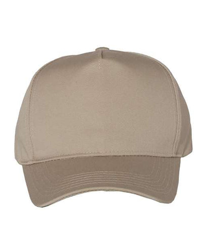Valucap Men's Five-Panel Twill Cap