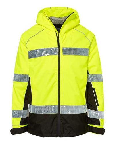 Kishigo Men's Premium Brilliant Series Class 3 Pro Parka