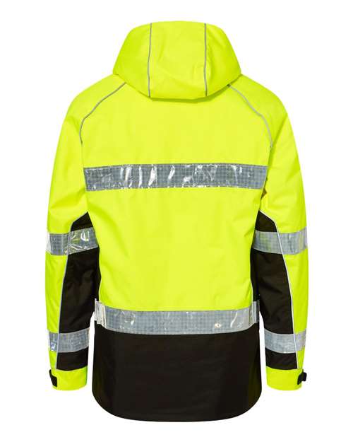 Kishigo Men's Premium Brilliant Series Class 3 Pro Parka Kishigo