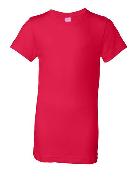LAT Girls' Fine Jersey Tee LAT