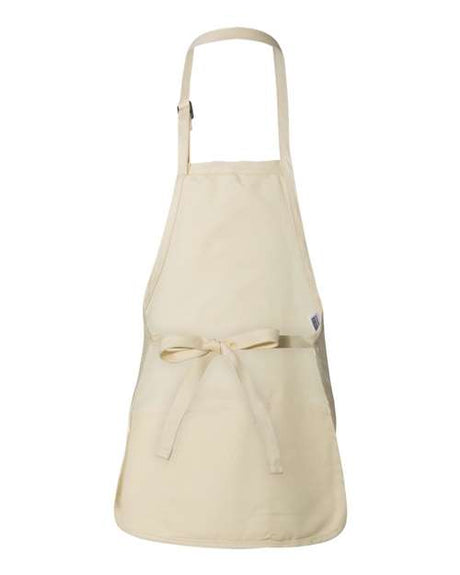 Q-Tees Full-Length Apron with Pouch Pocket Q-Tees