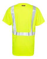Kishigo Men's Black Bottom Class 2 T-Shirt Kishigo