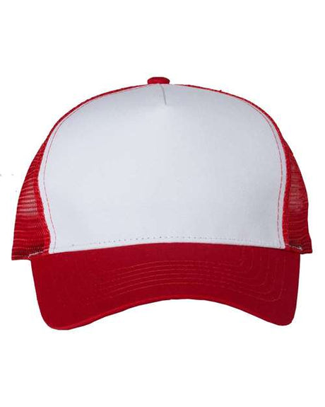 Mega Cap Recycled PET Mesh-Back Trucker Cap Mega Cap