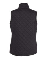 J. America Women's Quilted Full-Zip Vest J. America
