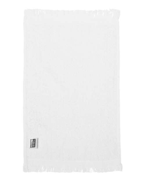 Q-Tees Fringed Fingertip Towel Q-Tees