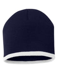 Sportsman 8" Bottom-Striped Knit Beanie Sportsman