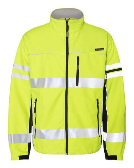 Kishigo Men's Premium Black Series Class 3 Soft Shell Jacket Kishigo