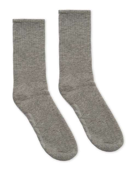 SOCCO USA-Made Solid Crew Socks SOCCO