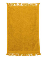 Q-Tees Fringed Fingertip Towel Q-Tees