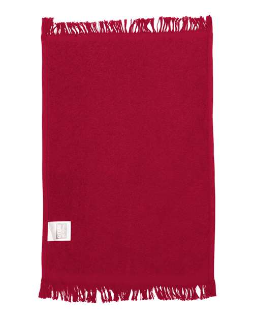 Q-Tees Fringed Fingertip Towel Q-Tees
