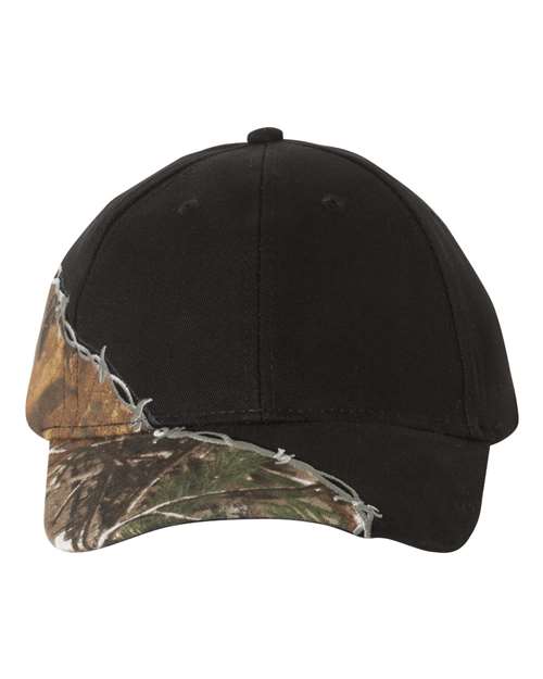 Kati Camo with Barbed Wire Embroidery Cap Kati