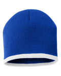 Sportsman 8" Bottom-Striped Knit Beanie Sportsman