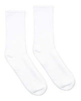SOCCO USA-Made Solid Crew Socks SOCCO