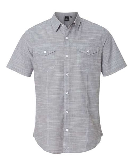 Burnside Textured Solid Short Sleeve Shirt Burnside