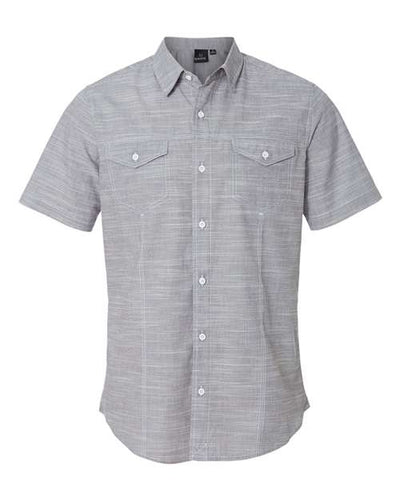 Burnside Textured Solid Short Sleeve Shirt