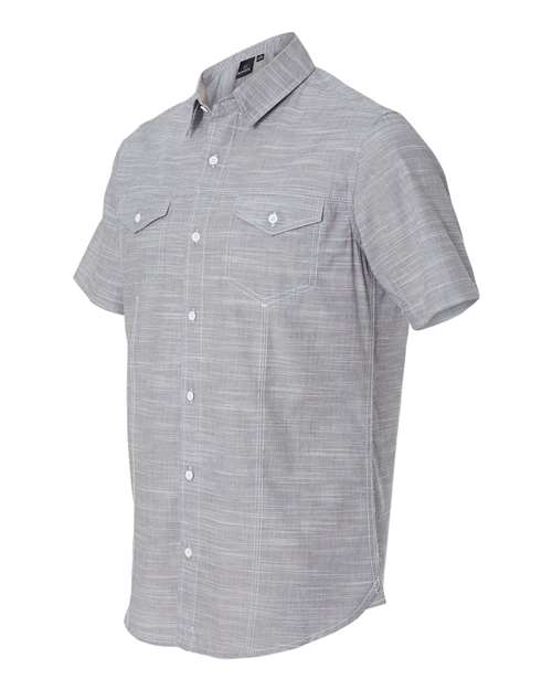 Burnside Textured Solid Short Sleeve Shirt Burnside