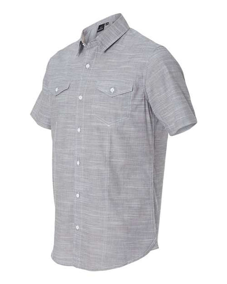 Burnside Textured Solid Short Sleeve Shirt Burnside