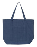 Liberty Bags Pigment Dyed Premium XL Boater Tote Liberty Bags