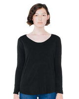 American Apparel Women's Ultra Wash Long Sleeve Tee American Apparel