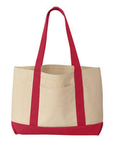 Liberty Bags Leeward Boater Tote Bag Liberty Bags