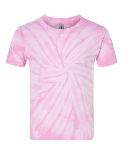 Dyenomite Toddler Cyclone Tie Dye T-Shirt