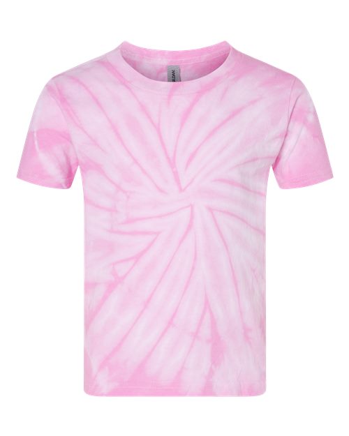 Dyenomite Toddler Cyclone Tie Dye T-Shirt