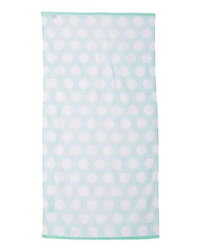 Carmel Towel Company Polka Dot Velour Beach Towel