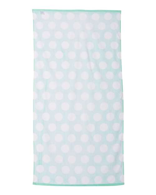 Carmel Towel Company Polka Dot Velour Beach Towel